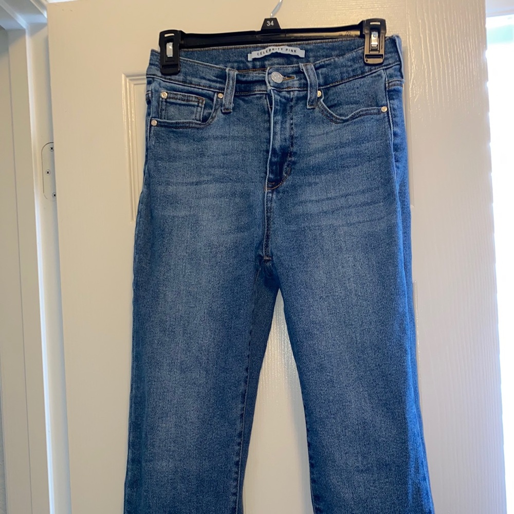 High Rise Straight Jeans
